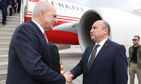 TBMM Başkanı Numan Kurtulmuş, KKTC'de Önemli Törende Hazır Bulundu