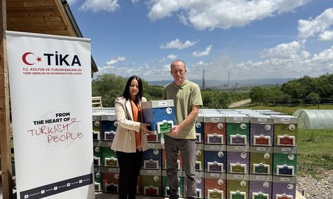 TİKA'nın Kosova'da Sürdürülebilir Arıcılık Destek Programı