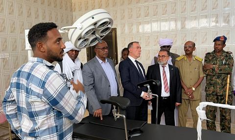 TİKA, Sudan'da Kadın Doğum Ünitesi Açtı