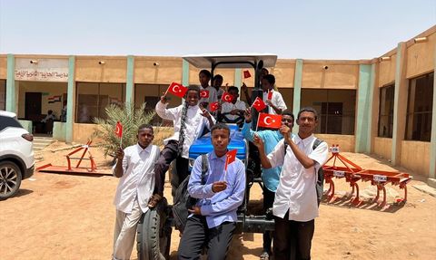 TİKA Sudan'da Uygulamalı Tarımsal Eğitim Merkezi Açtı