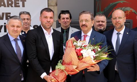 TOBB Başkanı Rifat Hisarcıklıoğlu Tekirdağ'da İş Dünyasıyla Bir Araya Geldi