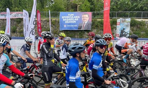 Trabzon'da Türkiye Kupası 4. Etap Puanlı Yol Yarışı Tamamlandı