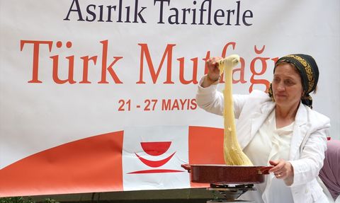 Trabzon'un Yöresel Lezzetleri Türk Mutfağı Haftası'nda Tanıtıldı