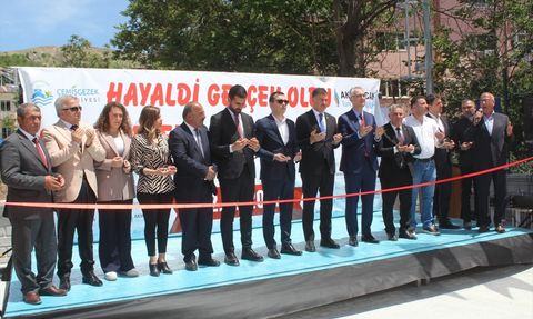 Tunceli'nin Pertek ve Çemişgezek ilçeleri doğal gaza kavuştu