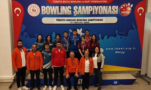 Türkiye Gençler Bowling Şampiyonası Samsun'da Tamamlandı