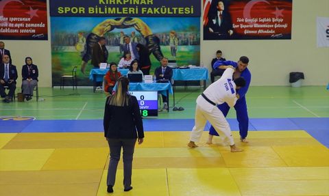 Üniversiteler Türkiye Judo Şampiyonası Edirne'de Tamamlandı