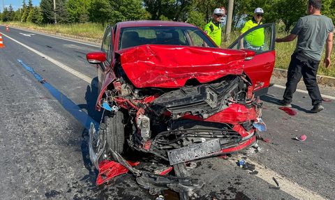 Uşak'ta Zincirleme Trafik Kazası: 7 Yaralı