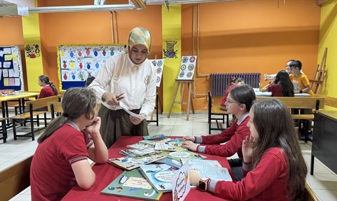 Yomra Merkez İlkokulu'nda Yaşam Atölyesi