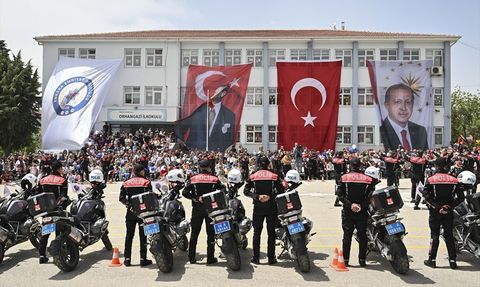Yunus Polisleri 19 Mayıs Etkinliklerinde Gösteri Düzenledi