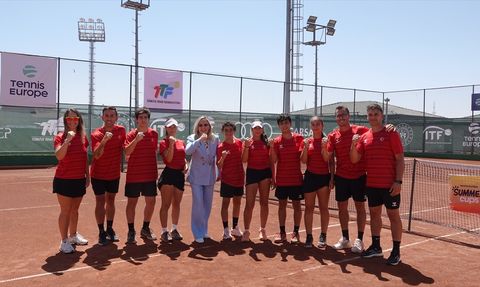 14 Yaş Kız ve Erkek Tenis Milli Takımları Avrupa Yaz Kupası Finalleri'nde
