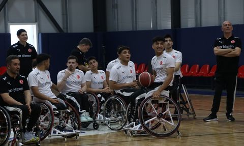 23 Yaş Altı Tekerlekli Sandalye Erkek Milli Takımı Şampiyonluk İçin Hazırlanıyor