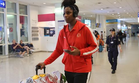 A Milli Kadın Basketbol Takımı Atina'da