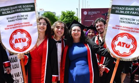 Adana Alparslan Türkeş Üniversitesi Mezuniyet Töreni Coşkusu