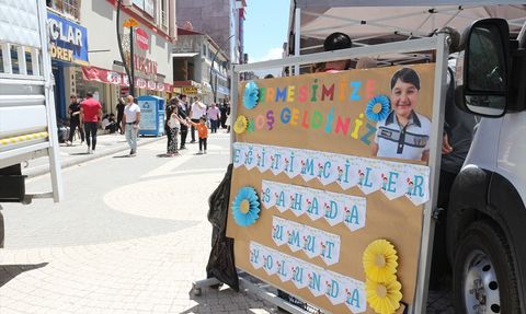 Ağrı'da DMD Hastası Çocuk İçin Kermes Düzenlendi