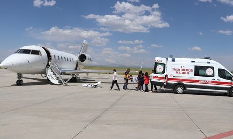 Ağrı'da Down Sendromlu Çocuk Acil Sevk Edildi