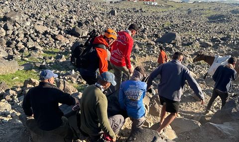 Ağrı Dağı'nda Tırmanışta Talihsiz Kaza