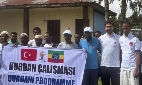 AK Parti Etiyopya'da Kurban Bayramı Etkinliği Düzenledi