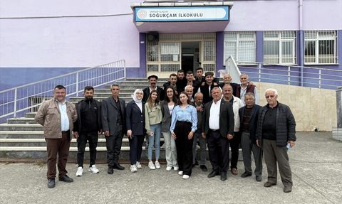 Alaçam'da Genç Muhtar Sevinci