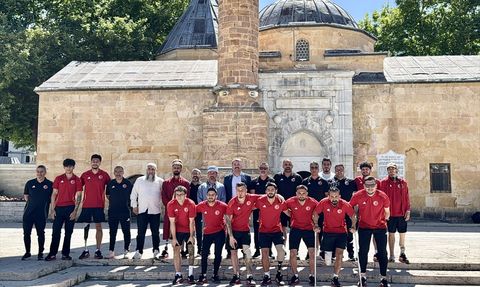 Ampute Futbol Milli Takımı Kırşehir'den Dualarla Uğurlandı