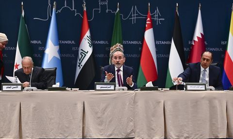 Arap Birliği Dışişleri Bakanları İstanbul'da Toplandı