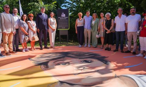 Ataşehir'de Mattia Ahmet Minguzzi'ye İthafen Kaykay Pisti Açıldı