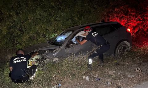 Aydın'da Ters Yönde İlerleyen Otomobil Kazası