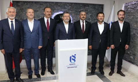 Bakan Yumaklı'nın Isparta Ziyareti