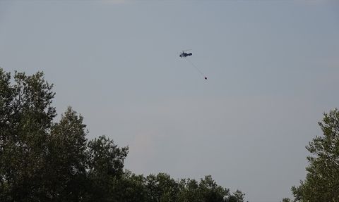 Balıkesir'deki Zeytinlik Yangını Kontrol Altına Alındı