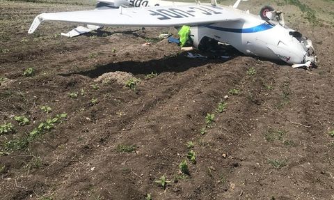 Bilecik'te Eğitim Uçağı Zorunlu İniş Yaptı