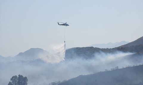 Bodrum'daki Yangın Kontrol Altına Alındı