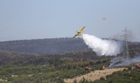 Çanakkale Yangını Kontrol Altına Alındı