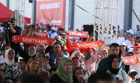 Cevdet Yılmaz Gaziantep'te Terörsüz Türkiye Vurgusu Yaptı