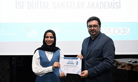 Dijital Sanat Akademisi Sertifika Töreni Gerçekleşti