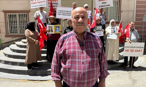 Diyarbakır Anneleri eylemine katılan yeni bir aile daha