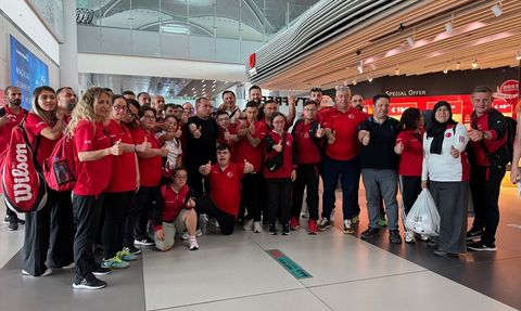 Down Sendromlu Milli Sporcular Avrupa Şampiyonası İçin Çekya'da