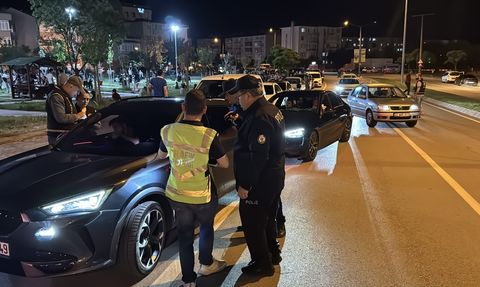 Edirne'de Dronla Yakalanan Ehliyetsiz Sürücü