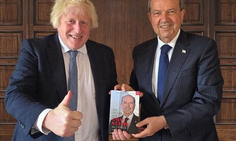 Ersin Tatar, Boris Johnson ile Görüştü