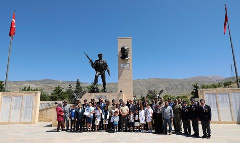 Erzincan'da 3. Ordu İç Güvenlik Şehitler Anıtı Açıldı