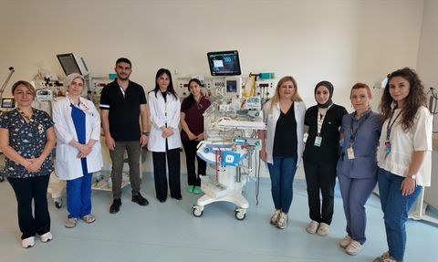 Eskişehir'de Diyaframında Delik Olan Bebek Ameliyatla Sağlığına Kavuştu