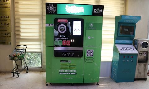 Gaziantep'te Geri Dönüşüm İçin DOA Cihazı Hizmete Girdi