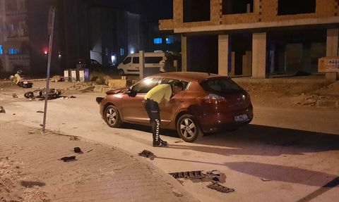 Gölcük'te Motosiklet Kazası: Bir Ölü, Bir Ağır Yaralı