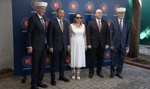 Gümülcine Başkonsolosluğunda Bayramlaşma Töreni