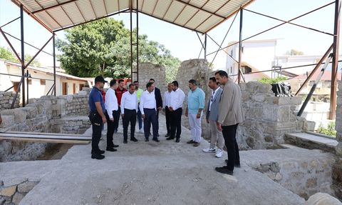 Hatay'daki Mar Yuhanna Kilisesi'nin Restorasyonu Devam Ediyor