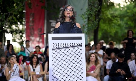 İspanya'da Gazze'ye Destek Eylemi: Balkanese'den Sert Açıklamalar