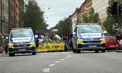 İsveç'te Gazze için Ateşkes Çağrısı Yapıldı