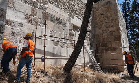 Kahramanmaraş Kalesi'nde Tarihi Restorasyon Başladı