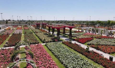 Karatay Mevlana Gül Parkı Yeni Sezonunu Açtı