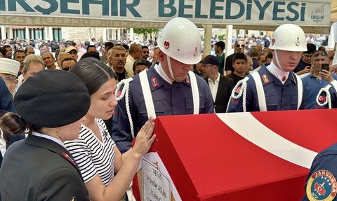 Kırşehir'de Trafik Kazasında Hayatını Kaybeden Jandarma Uzman Çavuş Haydar Aslan Defnedildi