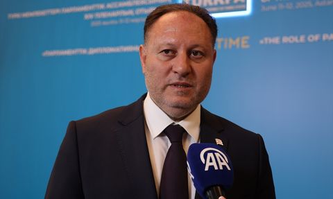 KKTC Meclis Başkanı Öztürkler'in Kazakistan Ziyareti