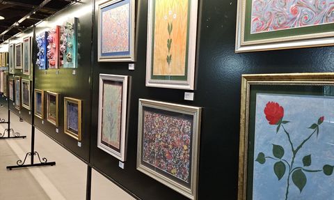 Koç Üniversitesi Ebru Kulübü'nden Rahmi M. Koç Müzesi'nde Ebru Sergisi